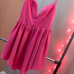 💗NBD Pink Mini Dress